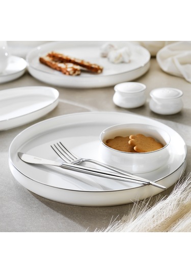 Schafer Superfine Bone Lumiere Kahvaltı Takımı 32 Parça-platin