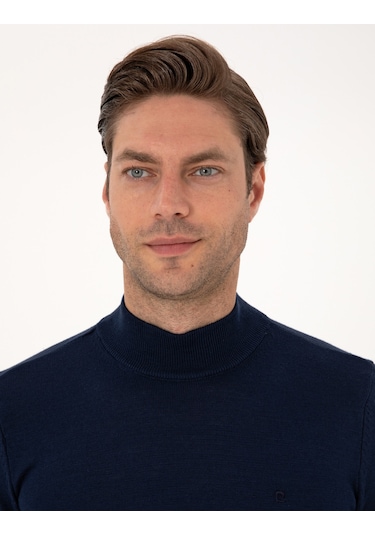 Pierre Cardin Erkek Açık Lacivert Kazak /triko 50314176-vr059 Açık Lacivert