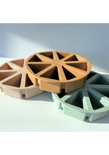 Oioi Slices Kek Kalıbı - Woody Brown Kahverengi