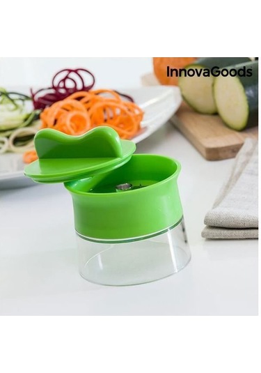 Sebze Doğrayıcı - Innovagoods - Mini Spiral Buzluk - Abs - Paslanmaz Çelik - Modern Tasarım Diğer