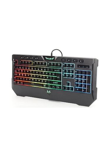 Rush Bomber RK811 RGB Aydınlatmalı Bileklikli Mekanik Hisli Gaming Oyuncu Klavye
