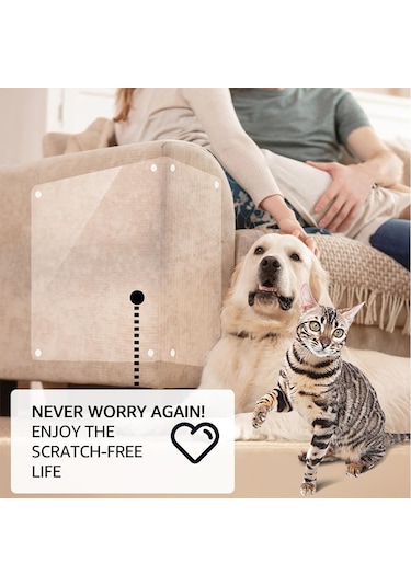 4 Adet Kedi Kanepe Anti-grab Çıkartmalar Mobilya Koruma Kedi Çizilmeye Karşı Koruyucu Etiket Kazıyıcılar Kediler İçin 14 48cm
