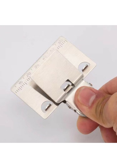 Jeemson Çelik Köşe Ve Eğri Yer Ölçüm Klipsi, Hassas Okuma Sağlar, Çalışma Verimliliğini Artırır