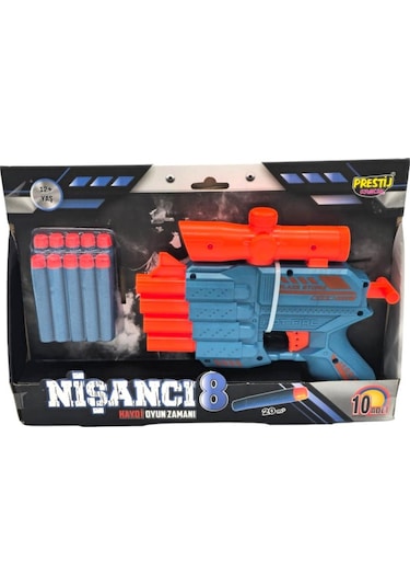 Prestij Oyuncak Kartelalı 4-ağızlı Dart Atıcı Fab.5757