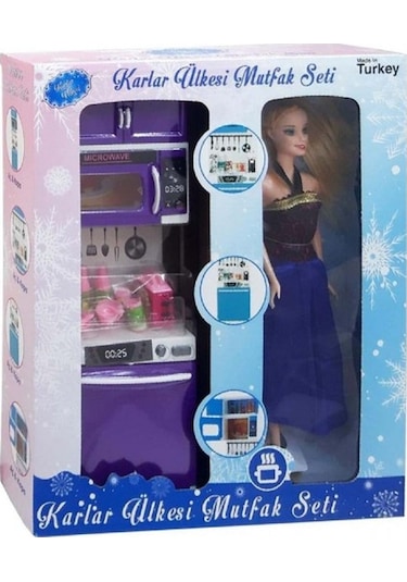 Karlar Ülkesi Bebekli Fırın Seti