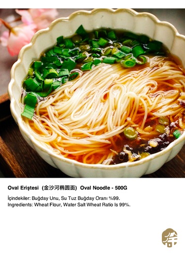 Jinshahe Oval Soba Eriştesi + Soba Noodle 2 x 500 G