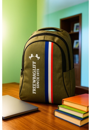 Newbag Free New Life Okul Sırt Çantası Yeni Sezon -Haki