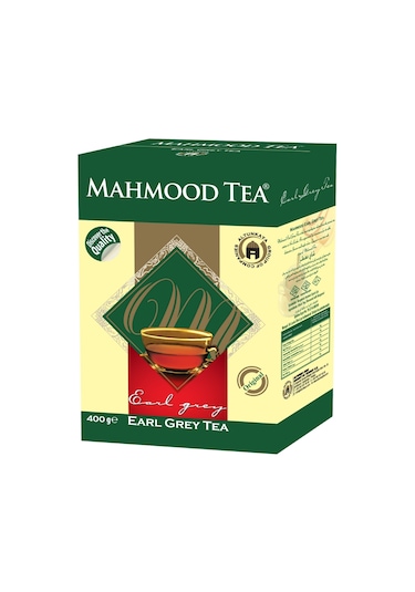 Mahmood Tea Earl Grey Bergamotlu Seylan Dökme Çay Kutu 400 G