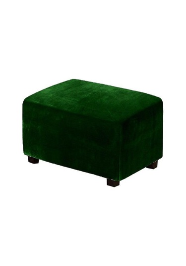 Koyu Camgöbeği 4 Boyutları Kadife Dayanıklı Özelleştirilmiş Streç Ayak Dayama Osmanl Kapak Katlanır Depolamalı Tabure Puf 56930889