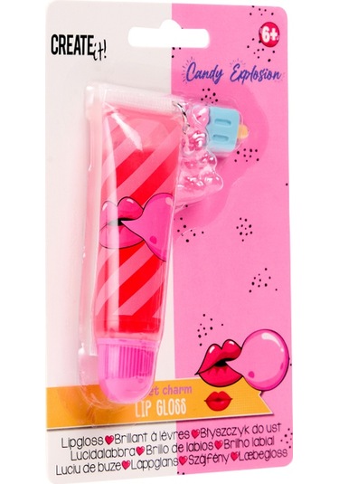 Create It Süslü Dudak Parlatıcısı - Pembe - Candy Explosion