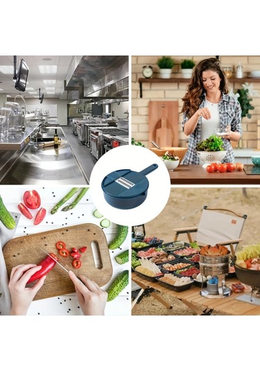 Ambition 12-in-1 Çok Fonksiyonlu Sebze Kesicisi Ve Mavi