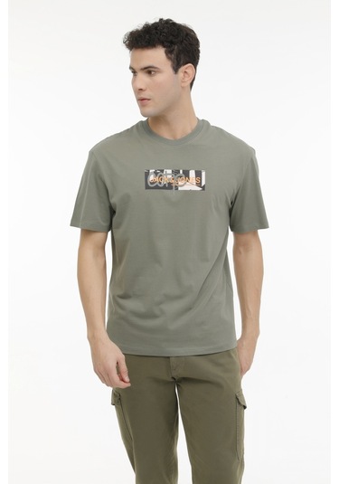 Jack &Amp Jones Jcoaop Prınt Tee Ss Crew Yeşil Erkek Kısa Kol T-Shirt 000000000101927684 Yeşil Jack &Amp Jones Jcoaop Prınt Tee Ss Crew Yeşil Erkek Kısa Kol T-Shirt 000000000101927684 Yeşil