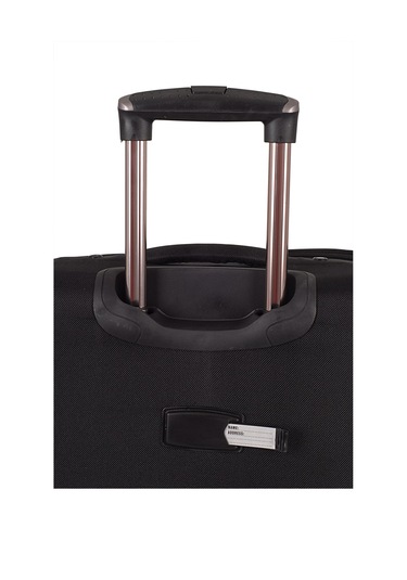 Trg Polo 032 Su Geçirmez Kumaş Pilot Kabin Valiz Siyah