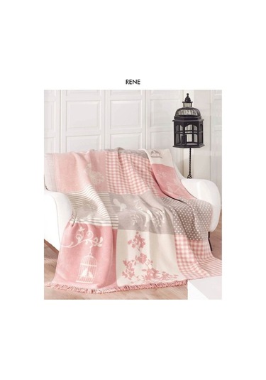 Aksu Pamuklu Battaniye 150x200 Pp Rene Pembe