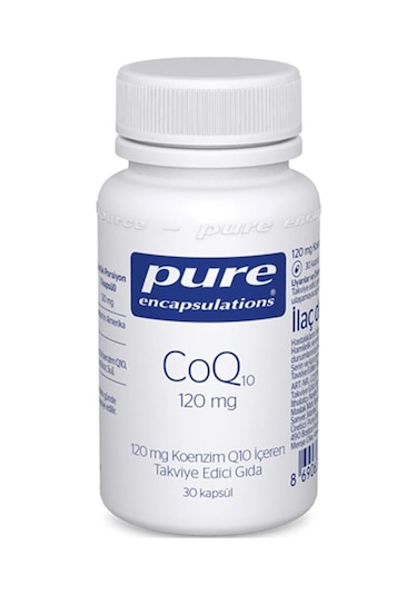 Pure Encapsulations Co Q10 120 MG 30 Kapsül