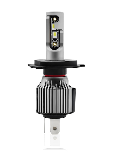 Yifomall H4/9003 120w Süper Parlak Led Far Ampulü, 12000lm 6500k Beyaz Işık, Ip68 Su Geçirmez, 2 Adet