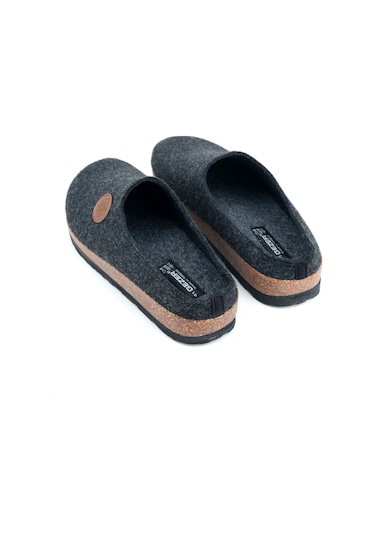 Gezer Kışlık Mantar Taban Ev Bahçe Rahat Taban Erkek Terlik Gt2kmm.16130.01.2d4.g19 Antrasit
