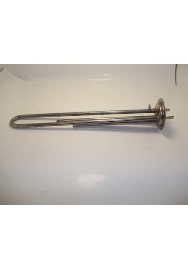 Termosifon Rezistansı Yuvarlak Flanşlı 1300 Watt Krom Ve Bakır