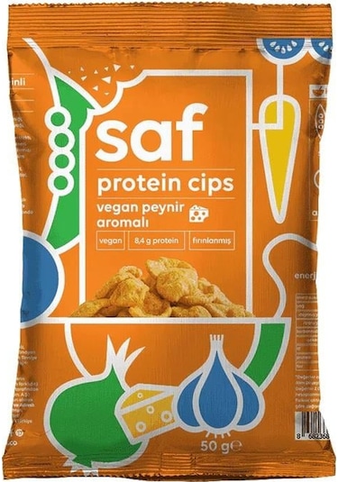 Vegan Peynir Aromalı Protein Cips 50gr-2572