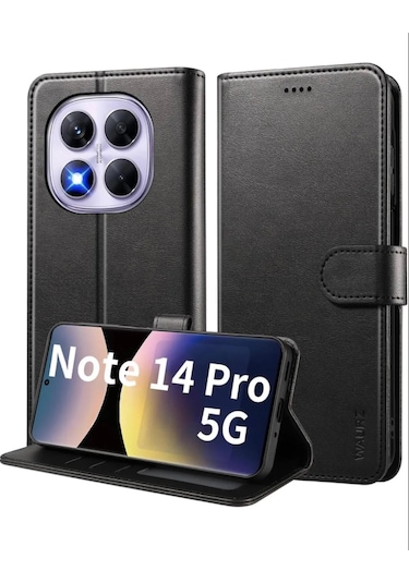 Xiaomi Redmi Note 14 Pro 5g Kılıf Kapaklı Kartvizit Cüzdanlı