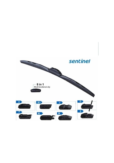 Sentinel Hybrid Silecek 8 Aparatlı 480mm
