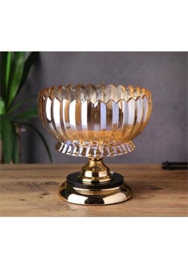 Gönül 4476 Dekoratif Cam Şekerlik