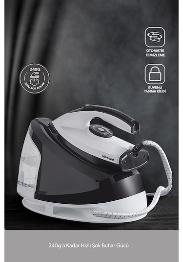 Homend Steamwork 1167H 2400 W Buhar Kazanlı Ütü