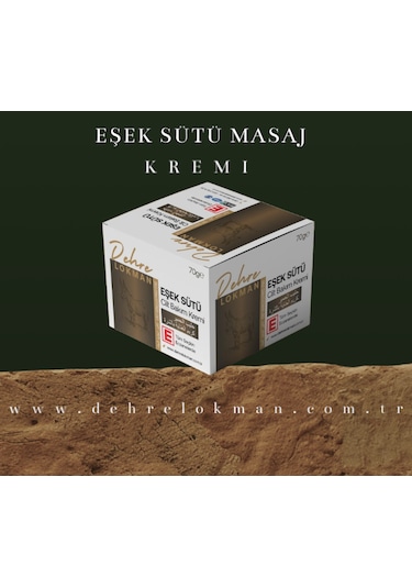 Eşek Sütü Cilt Bakım Kremi 70 Gr 3 Adet