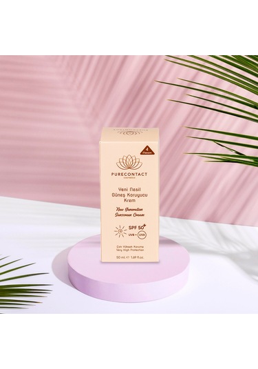 Purecontact Yeni Nesil Koruyucu Güneş Kremi SPF50+ 50 ML