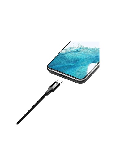 Linktech A586 Type-c - 3.5mm Aux Kablo 1mt Siyah