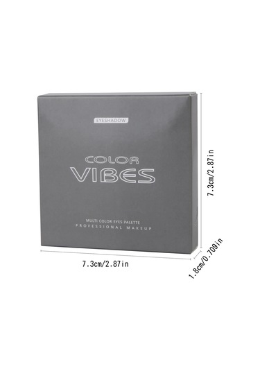 9 Renk Sedefli Glitter Mat Gümüş Gri Karbon Siyah Çimento Göz Farı Makyaj 312 C01