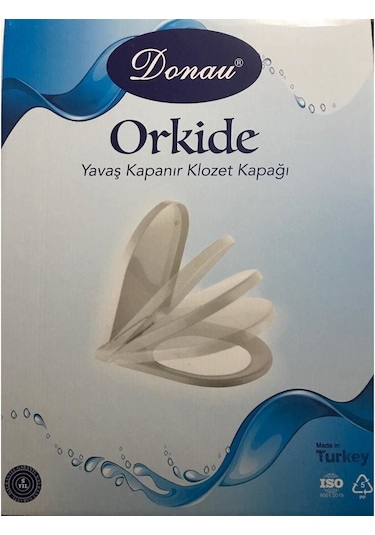 Donau Orkide Yavaş Kapanan Klozet Kapağı