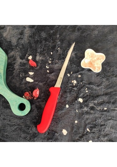 Sürlaz Fileto Bıçağı Kaymaz Sap Paslanmaz Çelik 15 CM