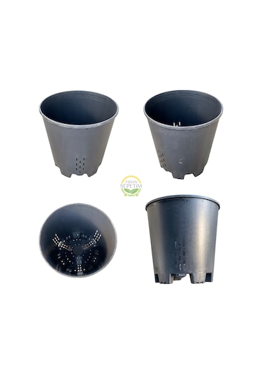 10 Adet Yaban Mersini Yetiştirme Saksısı 45 Litre