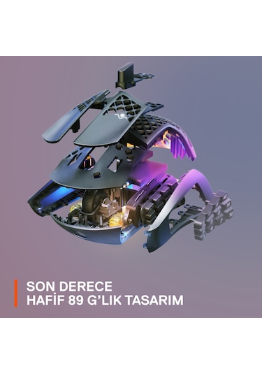 SteelSeries Aerox 9 Kablosuz RGB Oyuncu Mouse