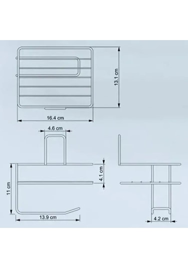 Buffer Kendiliğinden Yapışkanlı Tuvalet Kağıdı Tutacağı Ve Yedek Siyah