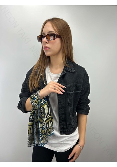 Çok Renkli, Fular 14, 81cmx86cm Bej - Çok Renkli