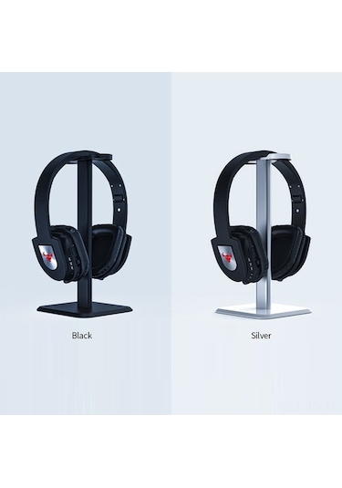 Fastbuy Alüminyum Kulaklık Tutucu, Ayrılam. & Taşın. Kulaklık Kor. - Gümüş