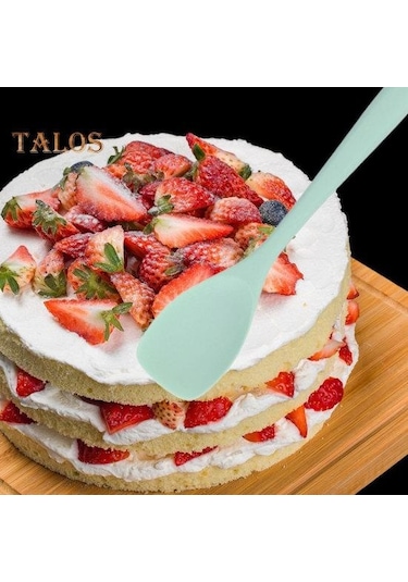 Mavi Ördek Dili Kürek Gıda Sınıfı Kek Pişirme Aracı Temizlemesi Kolay Pratik Tereyağı Pişirme Spatula Salata Karıştırma Kazıyıcı Mutfak Gadget'ı