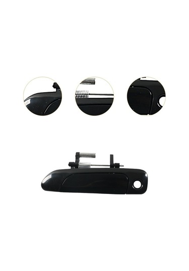 Trendooze 72180-sel-t01 Dış Kapı Kolu Aksesuarı 8,46x3,5x2,05 İnç Kolay Kurulum İçin