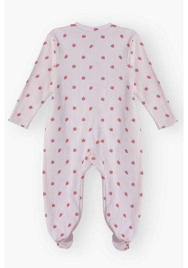 Luess Kız Bebek Mevsimlik Çilek Metraj Baskılı %100 Pamuklu Tulum 0-3 Ay 6-9 Ay Pembe Luess Kız Bebek Mevsimlik Çilek Metraj Baskılı %100 Pamuklu Tulum 0-3 Ay 6-9 Ay Pembe