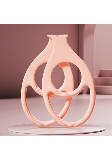 Homyl Şekil 8 Direnç Bandı Germe Gergisi Kadınlar Erkekler Ev Pembe