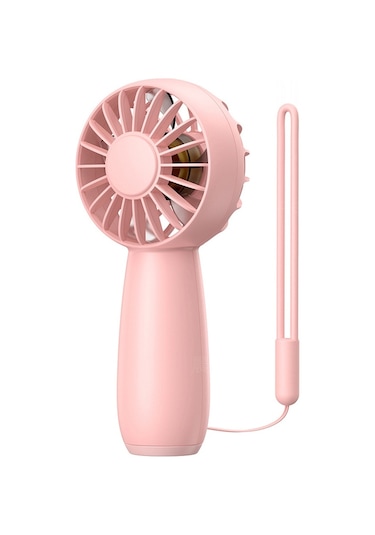 Usb Dış Mekan Mini El Fırçasız Motor Fanı, Stil: 1500mah Pembe