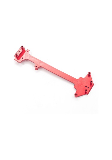 Youmex Alüminyum Rc Araba Geliştirme Seti: Kasa Direkli + Orta Vites Mil + İkinci Kat Tahtası, Wltoys 1/18 A959 A949 A969 A979 K929 Uyumlu Kırmızı