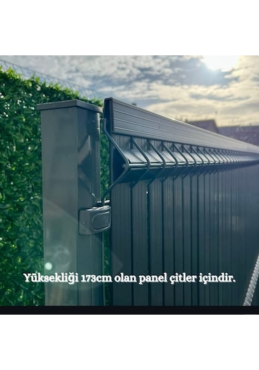 Renkli Evim Çim Çit Pvc Kaplama 170 x 250
