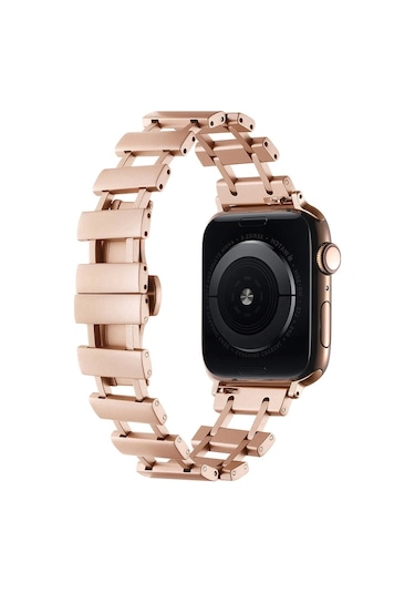 Watch 10 Serisi 42mm Redclick Krd-96 Metal Kadın Kordon Uyumlu