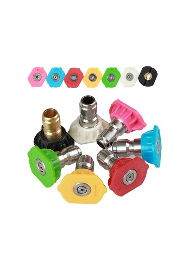 Sones Yüksek Basınçlı Araba Yıkama Tabancası Jet Nozul Yıkama Aksesuarları, Nozul Açısı: 25 Derece