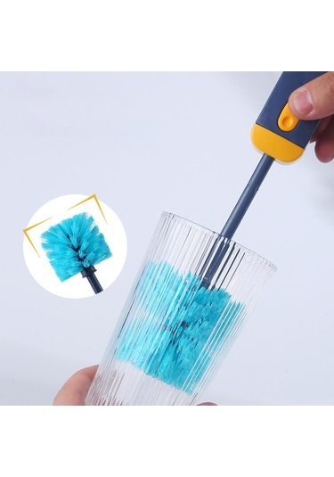 Pazly Yeniden Temizleme Süt Suntek Şişesi Mavi Fırçası Wh -