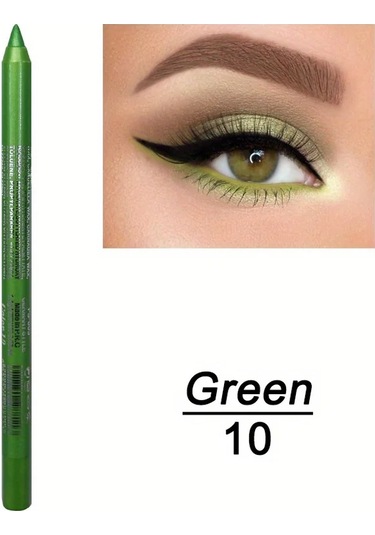 Bulaşmaya Dayanıklı Parlaklık Suya Dayanıklı Eyeliner Kalemi - Uzun Ömürlü, 10 Dark Topaz