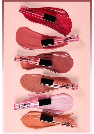 Note Cosmetique Glimmer Gloss Işıltılı Nemlendirici Dudak Parlatıcısı - 30 Iconic Pink
